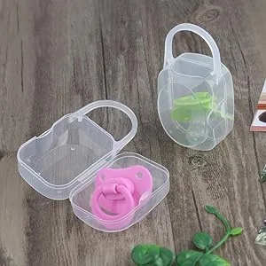 Accmor Pacifier Case  Pacifier Container  Baby Pacifier Holder Box for Travel  BPA Free  2 Pack 2 Count (Pack of 1) - product information 12