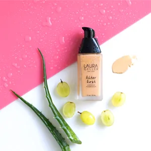 LAURA GELLER NEW YORK Filter First Luminous Liquid Makeup Foundation  Lightweight  Medium to Full Coverage  Non-Settling Formula  Cognac  1 Fl Oz Cognac 1 Fl Oz (Pack of 1) - Ingredients