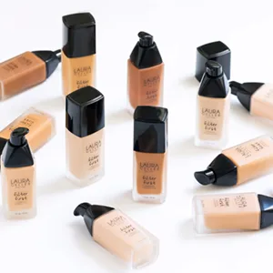 LAURA GELLER NEW YORK Filter First Luminous Liquid Makeup Foundation  Lightweight  Medium to Full Coverage  Non-Settling Formula  Cognac  1 Fl Oz Cognac 1 Fl Oz (Pack of 1) - Tips and Tricks