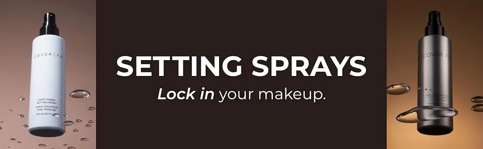 Cover FX High Performance Setting Spray - All Day Hold - Long-Lasting Makeup Setting Face Spray  4 Fl Oz (Pack of 1) High Performance Setting Spray 4 Fl Oz (Pack of 1) - Setting Spray