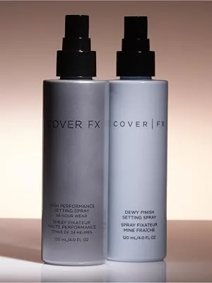 Cover FX High Performance Setting Spray - All Day Hold - Long-Lasting Makeup Setting Face Spray  4 Fl Oz (Pack of 1) High Performance Setting Spray 4 Fl Oz (Pack of 1) - Setting Spray