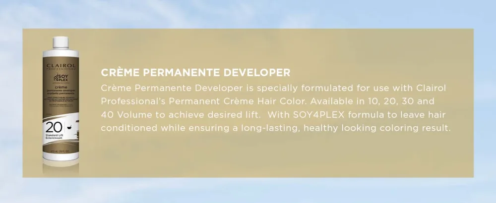 Clairol Professional Permanent 7N Medium Neutral Blonde  2 Ounce (Pack of 1) - Mix with Clairol Professional 20 volume crème developer