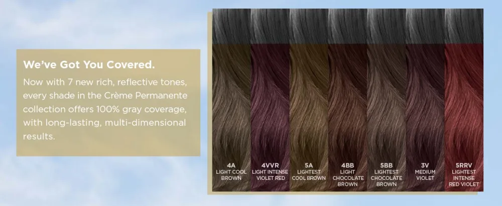 Clairol Professional Permanent Cr me  8n Light Neutral Blonde  2 oz (Pack of 1) - 7 new rich, reflective tones with 100% gray coverage long-lasting multi-dimensional results