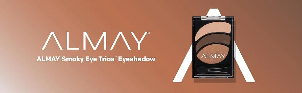 Almay Smoky Eye Trios  Everyday Neutrals  0.19 oz.  eyeshadow palette (50) 1 Count (Pack of 1) Everyday Neutrals - test