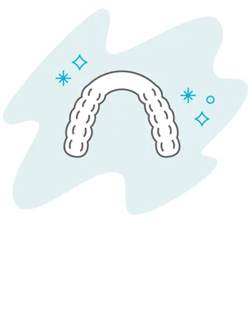 EverSmile Custom Foam Trays - Use with WhiteFoam & OrthoFoam. Cleans & Whitens Orthodontic Appliances & Teeth (2 Pack) 2 Count (Pack of 1) - aligners