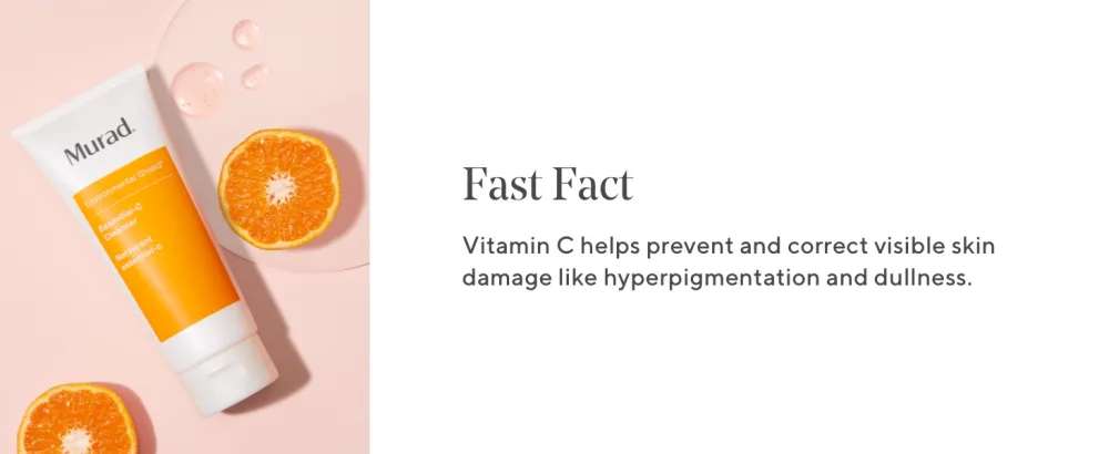 Murad Essential-C Cleanser - Environmental Shield Foaming Face Wash Gel - Vitamin & Antioxidant Rich Treatment Backed by Science 2 Fl Oz (Pack of 1) - fast fact