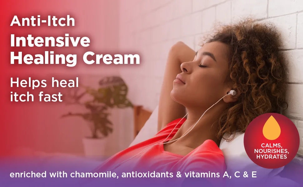 Amazon Basic Care Maximum Strength Anti-Itch Cream  Hydrocortisone 1 Percent Intensive Healing Formula  1 Fluid Ounce 1 Fl Oz (Pack of 1) - anti itch intensive healing cream
