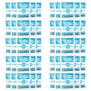 EverOne Instant Cold Pack 5 X 6  50Count 50 Count (Pack of 1) - 50 count