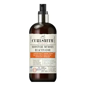 Curlsmith - Moisture Memory Reactivator - Vegan Refresher Leave In Conditioner for Wavy  Curly and Coily Hair (8oz) 8 Fl Oz (Pack of 1) - Curlsmith haircare products for curly hair