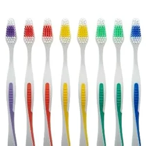 200 Pack Toothbrush Standard Classic Medium Soft Toothbrush Bulk Individually Wrapped 200 Count (Pack of 1) - tooth brush medium soft bristle toothbrush wholesale toothbrushes bulk manual travel toothbrush