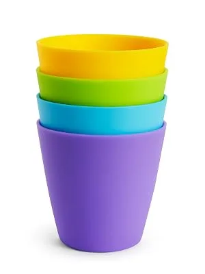 Munchkin  Multi  Open Training Toddler Cups  8 Ounce  4 Pack 4 Count (Pack of 1) - cups
