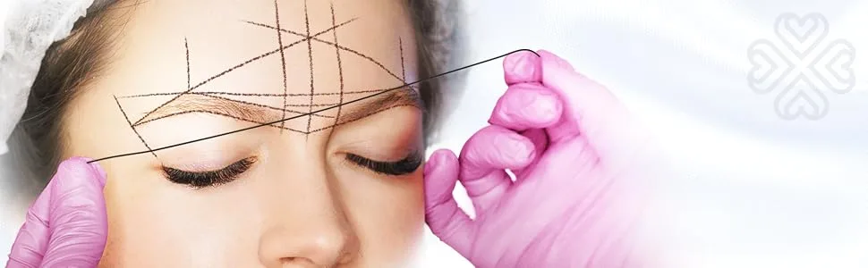 Microblading Supplies Pre-Inked Eyebrow Mapping String   15 Meters - Ultra-Thin  Mess-Free Thread  Create a Crisp  Spot-on Brow Map Every Time   Hypoallergenic  Cosmetic Grade For Permanent Makeup 1 Count (Pack of 1) - nyx anastasia maquillaje para cejas precise etude wiz contour wunder lapiz clinique
