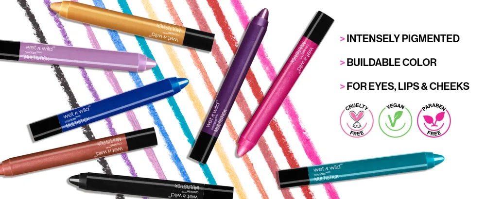 Wet n Wild Color Icon Cream Eyeshadow Makeup Multi-Stick Blue Lah Lah Blue Lah Lah 1 Count (Pack of 1) - for eyes, lips and cheeks