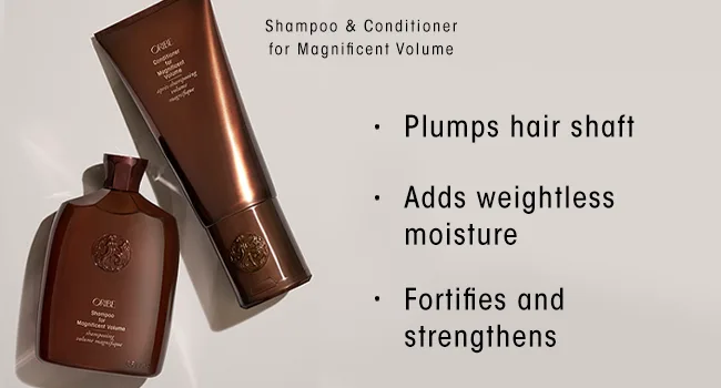 Oribe Conditioner for Magnificent Volume   6.76 Fl Oz (Pack of 1) - thickening, lasting lift, medium hold