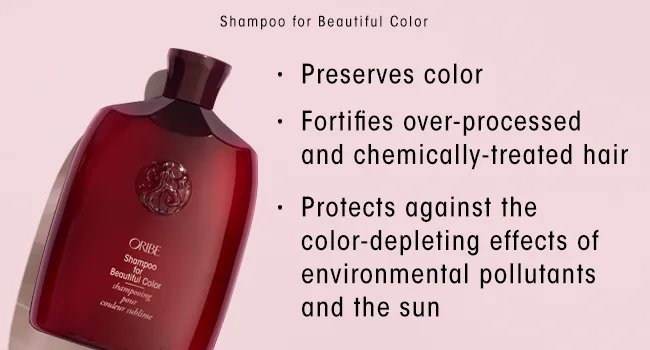 Oribe Shampoo for Beautiful Color Bottle 8.5 Fl Oz (Pack of 1) - preserves color