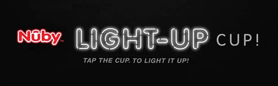 Nuby Insulated Light-Up Plastic Cup with No Spill Bite Resistant Hard Spout  10 Oz  Blue Space Blue Rocket 5 Inch (Pack of 1) - light up Cup