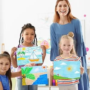 MayMoi Washable Tempera Paint Sticks | Non-Toxic  Quick Drying & No Mess Paint Sticks for Kids (24 Bright Colors  6g) 24 Count (Pack of 1) - Tempera Paint Sticks