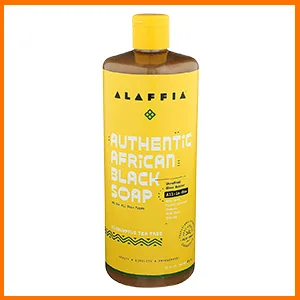 Alaffia Authentic African Black Soap (Wild Lavender  32 Fl Oz) Wild Lavender 32 Fl Oz (Pack of 1) - product information 8