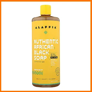 Alaffia Authentic African Black Soap (Wild Lavender  32 Fl Oz) Wild Lavender 32 Fl Oz (Pack of 1) - product information 9