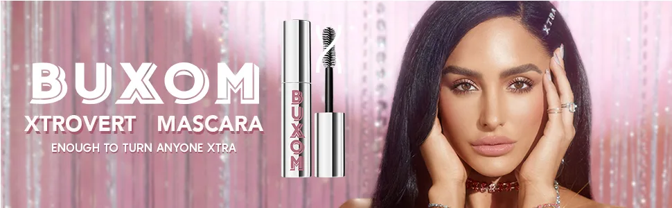 Buxom Xtrovert Mascara Black 0.41 Fl Oz (Pack of 1) - Buxom, mascara,