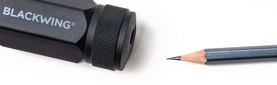 Blackwing One-Step Long Point Sharpener  German Steel Blade  Creates Sharp Long Curved Point  Easy to Use  Black  Pack of 1 - Sharpener Comparison