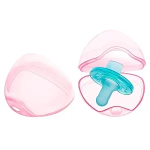 LANEYLI Pacifier Case Pacifier Holder Case Pacifier Clip Binky Holder Case Pacifier Box Pacifier Accessories 2 Pack Pink 2 Count (Pack of 1) Pink - product information 3