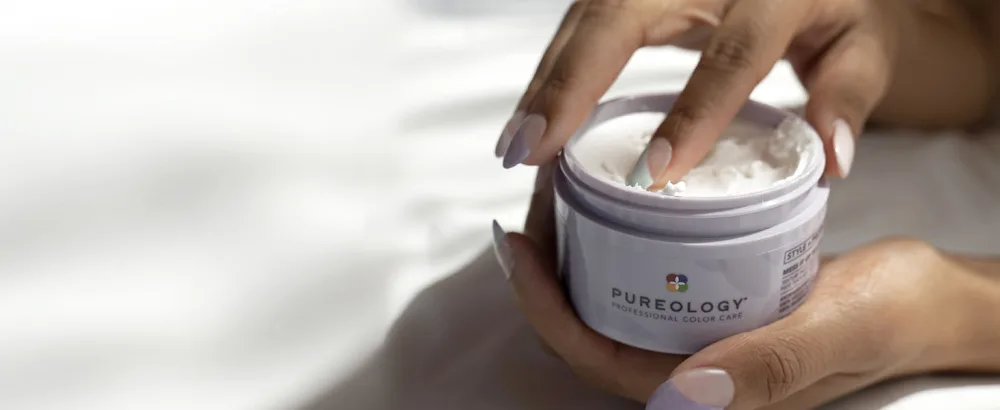 Pureology | Style + Protect Mess it Up Hair Texture Paste | Medium Hold | Vegan 3.38 Fl Oz (Pack of 1) - pureology mess it up texture paste