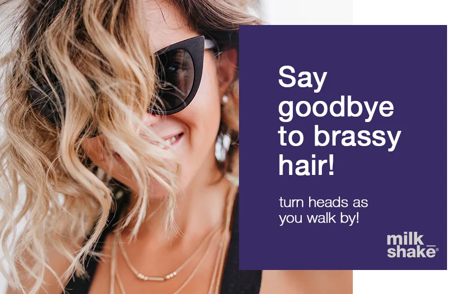 milk_shake Silver Shine Conditioner 8 Fl Oz Mixed Berries 3.4 Fl Oz (Pack of 1) - milk_shake Silver Shine Purple Conditioner for Blonde Hair, Blonde Toner for Brassy Hair, blond hair