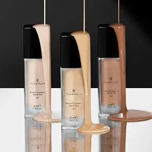 Illamasqua Beyond Liquid Foundation - Sheer  Dewy Finish MR4 MR4 1 Fl Oz (Pack of 1) - Beyond Liquid Foundation