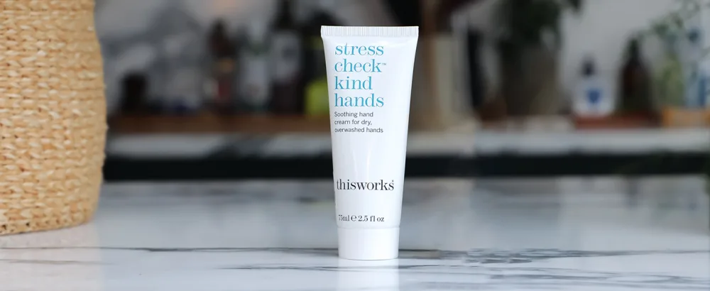 THISWORKS this works Stress Check Kind Hands  Hand Cream for Dry Sensitive Skin 75ml 2.50 Fl Oz (Pack of 1) - stress check kind hands