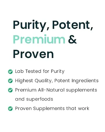 Earth Circle Organics Premium Chlorella Tablets | USDA Organic | Kosher | Highest Potency  Pure Chlorella Algae raw superfood  Broken Cell Wall | High in Protein  no additives -1000 Count (Pack of 1) - Purity, Potent, Premium Proven