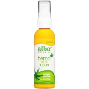 Alba Botanica Hemp Hydrating SPF 15 Lotion  1.7 oz 1.70 Ounce (Pack of 1) - Hemp Seed Lotion SPF 15