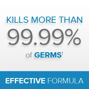 Purell PRIME DEFENSE Advanced Hand Sanitizer  Essential Protection  4 fl oz Travel Size Bottle (Pack of 1) - 3199-12-CMR - max strength sanitizer, kill germs, purell, purell sanitizer, kill more germs, on the go sanitizer