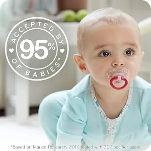 NUK Orthodontic Pacifiers  6-18 Months  5 Pack  Timeless Collection  Amazon Exclusive 5 Count (Pack of 1) Timeless - product information 1