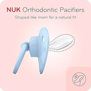 NUK Orthodontic Pacifiers  6-18 Months  5 Pack  Timeless Collection  Amazon Exclusive 5 Count (Pack of 1) Timeless - product information 2