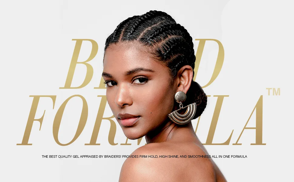EBIN NEW YORK Braid Formula Conditioning Gel  Original/Regular Hold  6.35oz/180ml   Clean/Aloe Vera Scent  Shine  Braid Control  No Residue  No Flaking  Smoothing  Strong Hold 6.35 Ounce (Pack of 1) - braiding gel braid hair hair stylist natural hair wig hair afro hair
