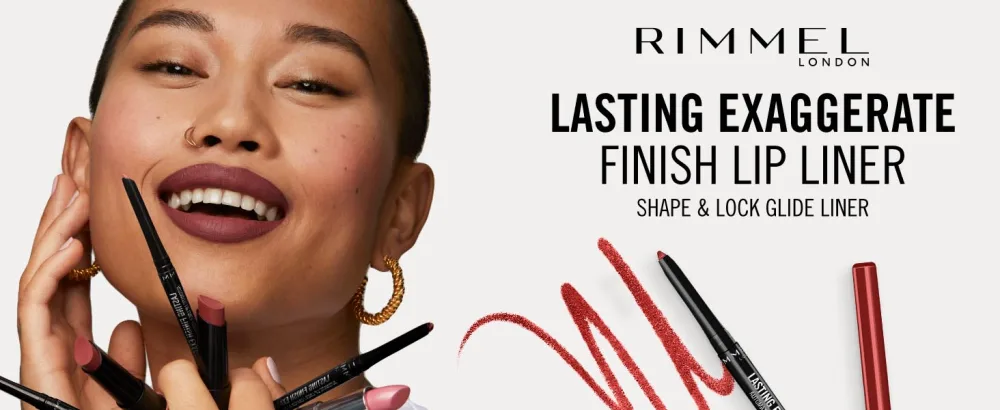 Rimmel Lasting Finish Exaggerate Automatic Lip Liner  24 Red Diva Red Diva 24 1 Count (Pack of 1) - Rimmel London Lasting Exaggerate Finish Lip Liner