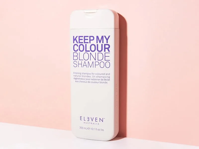 ELEVEN AUSTRALIA Keep My Colour Blonde Shampoo Perfect For Any Blonde Natural or Not 10.1 Fl Oz (Pack of 1) - Keep My Colour Blonde Shampoo