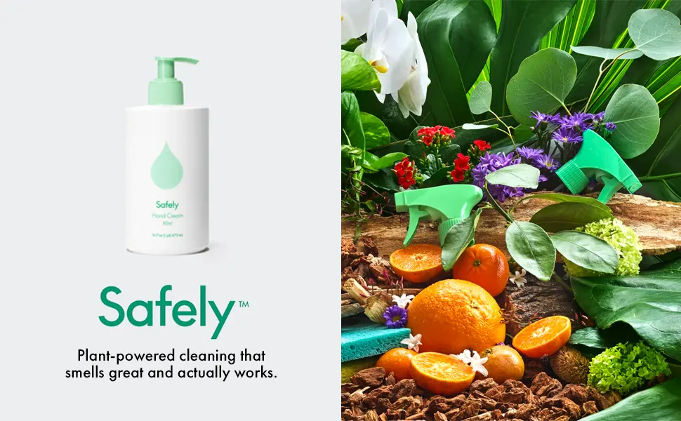 Safely - Hand Cream  pH balanced  Plant-powered  No harsh chemicals  (16 Fl Oz (Pack of 1)) - Hand Cream