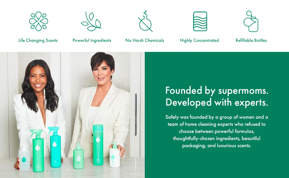 Safely - Hand Cream  pH balanced  Plant-powered  No harsh chemicals  (16 Fl Oz (Pack of 1)) - Kris Jenner