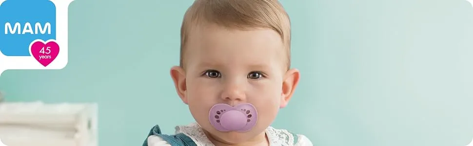 MAM Original Matte Pacifier (1 Sterilizing Pacifier Case)  Pacifiers 6 Plus Months  Unisex Baby Pacifier  Best Pacifiers for Breastfed Babies  Sterilizing Storage Case  6-16 Months (Pack of 2) Unisex 1 2 Count (Pack of 1... - MAM Baby Matte Pacifier
