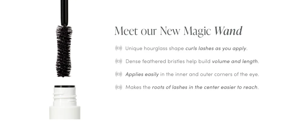 jane iredale Beyond Lash Volumizing Mascara | Naturally Derived Formula Lengthens and Lifts Lashes | Weightless Coverage | Non-Clumping | Black Ink | 1 Count (Pack of 1) - jane iredale clean mascara beyond lash volumizing lengthening mascara makeup natural