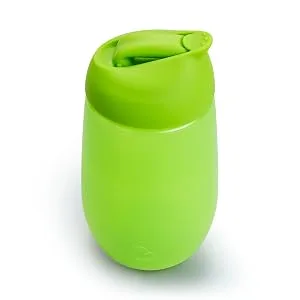 Munchkin  Simple Clean  Toddler Straw Cup  10 Ounce  2 Count (Pack of 1)  Blue/Green 2pk  Blue/Green - Simple Clean Cup
