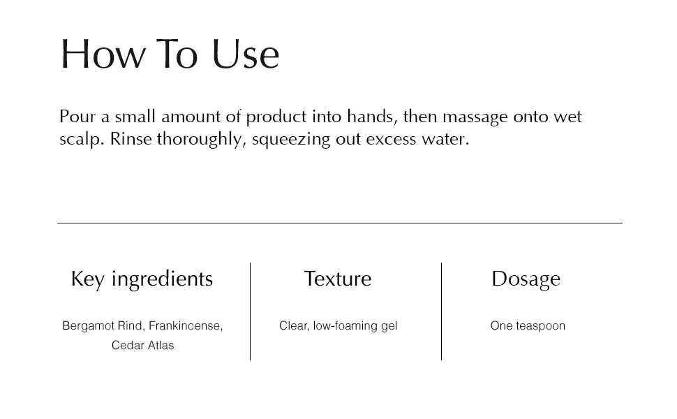 Aesop Shampoo | 500mL/16.9 oz Shampoo & Dry Scalp Treatment 16.9 Fl Oz (Pack of 1) Dry Scalp Shampoo - How to Use