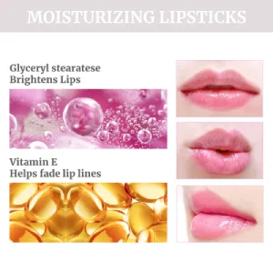 Dulele Color Changing Lipstick Set  3 Pieces Magic Temperature Color Change Lip Gloss Long Lasting Nutritious Lip Balm 3 Count (Pack of 1) - product information 25