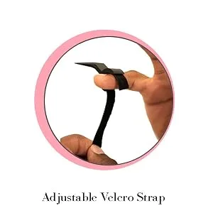 The Braid Aid Adjustable Finger Parting Tool - Stitch Braiding Tool  Finger Comb Hair Parting Tool - Lightweight Hair Separating Tool - Great for Any Hair Type - Black Pack of 1 - hair holder for braiding hair