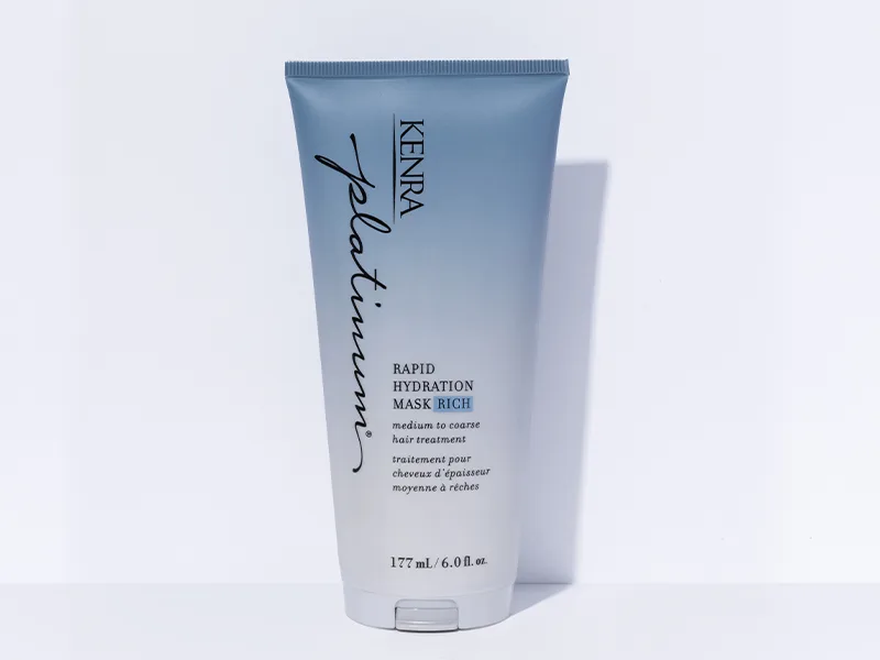 Kenra Platinum Rapid Hydration Mask Rich | Medium to Coarse Hair Treatment | 6 oz. 6 Ounce (Pack of 1) - product information 5