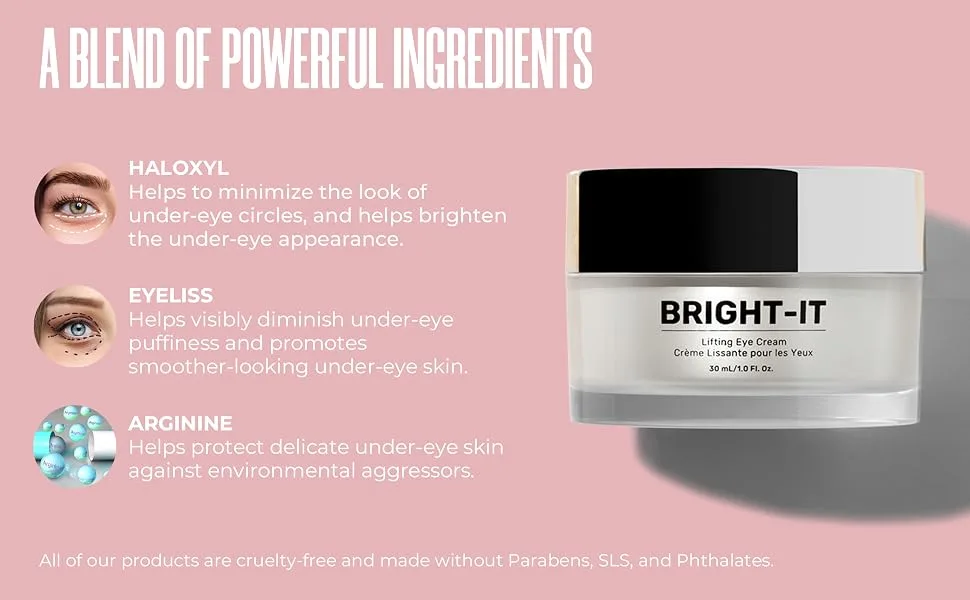 MA LYS Bright-It Lifting Eye Cream 1 Fl Oz (Pack of 1) - Maelys Cosmetics Bright-IT