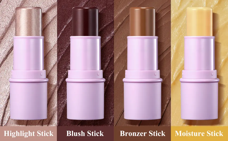 LUXAZA Bronzer Stick Contouring Pen For Face Eyes Lips And Cheeks Smooth Glide On And Long Lasting A06-Bronzer Stick 1Pcs 1 Count (Pack of 1) - product information 9