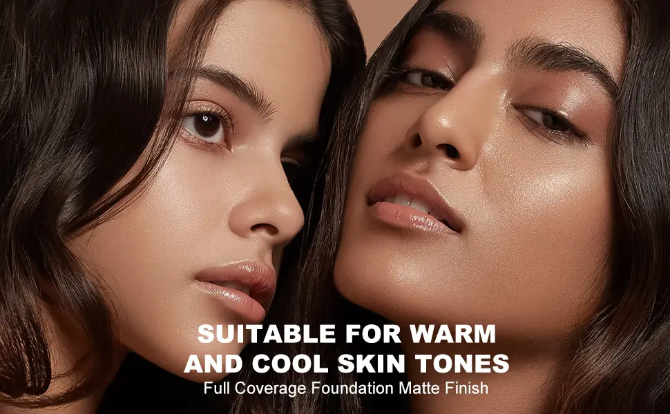 YOUNG VISION Full Coverage Longwear Foundation  Matte Finish  Waterproof  Poreless Liquid Foundation Makeup  1 fl.oz 1 Fl Oz (Pack of 1) 2 - product information 2